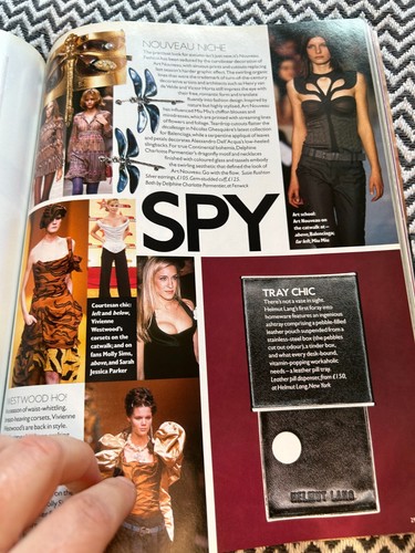 VOGUE UK Magazine October 2001 Naomi Campbell & Puff Daddy P. Diddy COLLECTABLE - Picture 21 of 24