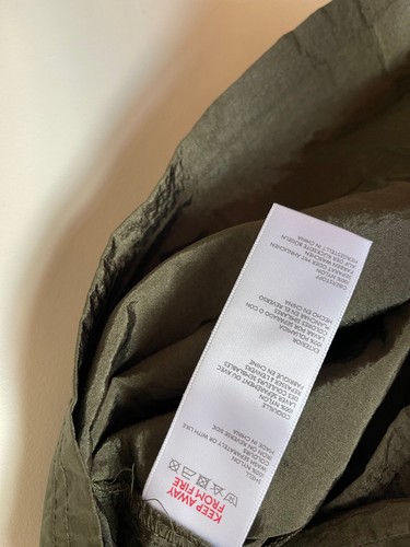 URBAN OUTFITTERS CARGO SKIRT Iets Frans Detachable Pockets Green XS / UK 8 💖NEW - Picture 5 of 9