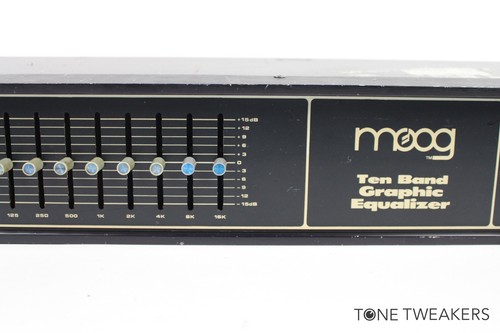 MOOG TEN BAND EQ Equalizer Ten Rackmount synthesizer modular Die Warzau 1 DEALER - Picture 3 of 12