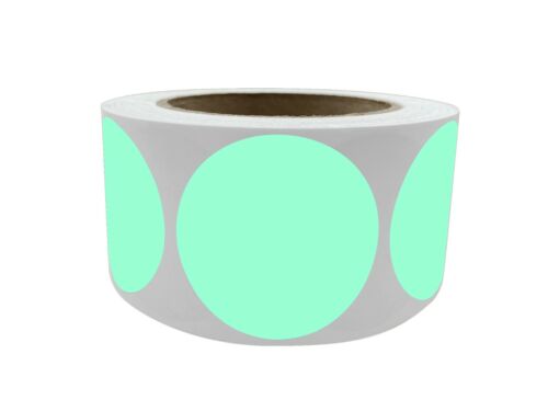 Color Coding Dots 2 Inch in Roll - 50mm Round Circles labels 5cm 600 Pack - Picture 50 of 54