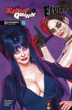 HARLEY QUINN X ELVIRA #1 CVR H SPEARS FOIL (P...
