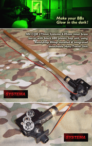 Airsoft AEG CQB Systema brass inner 275mm 6.05mm ReadyHop Rhop hop unit sorbo Airsoft AEG CQB Systema brass inner 275mm 6.05mm ReadyHop Rhop hop unit sorbo