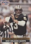 1991 Pro Set Bobby Hebert #593