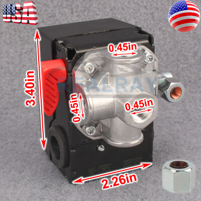 #ad For Porter Cable 5140112 24 Air Compressor Pressure Switch 5140112 175 145 psi $30.99