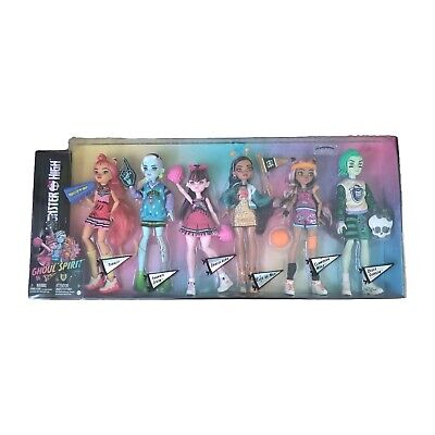Monster High Doll Ghoul Spirit 6 Pack Sporty Collection Gen 3 New in Box 2022