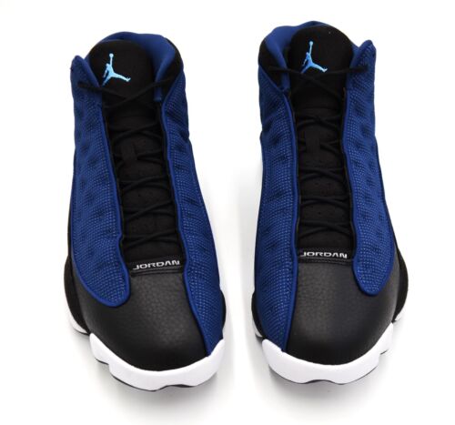 NEW AIR JORDAN 13 RETRO MENS SZ 11.5 SHOES NAVY BRAVE BLUE UNIVERSITY DJ5982 400 - Picture 2 of 6