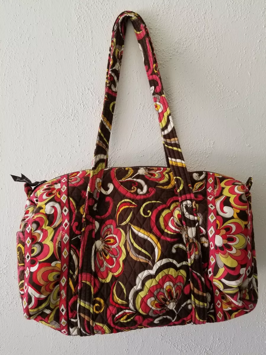 Vera bradley barrel bag sale