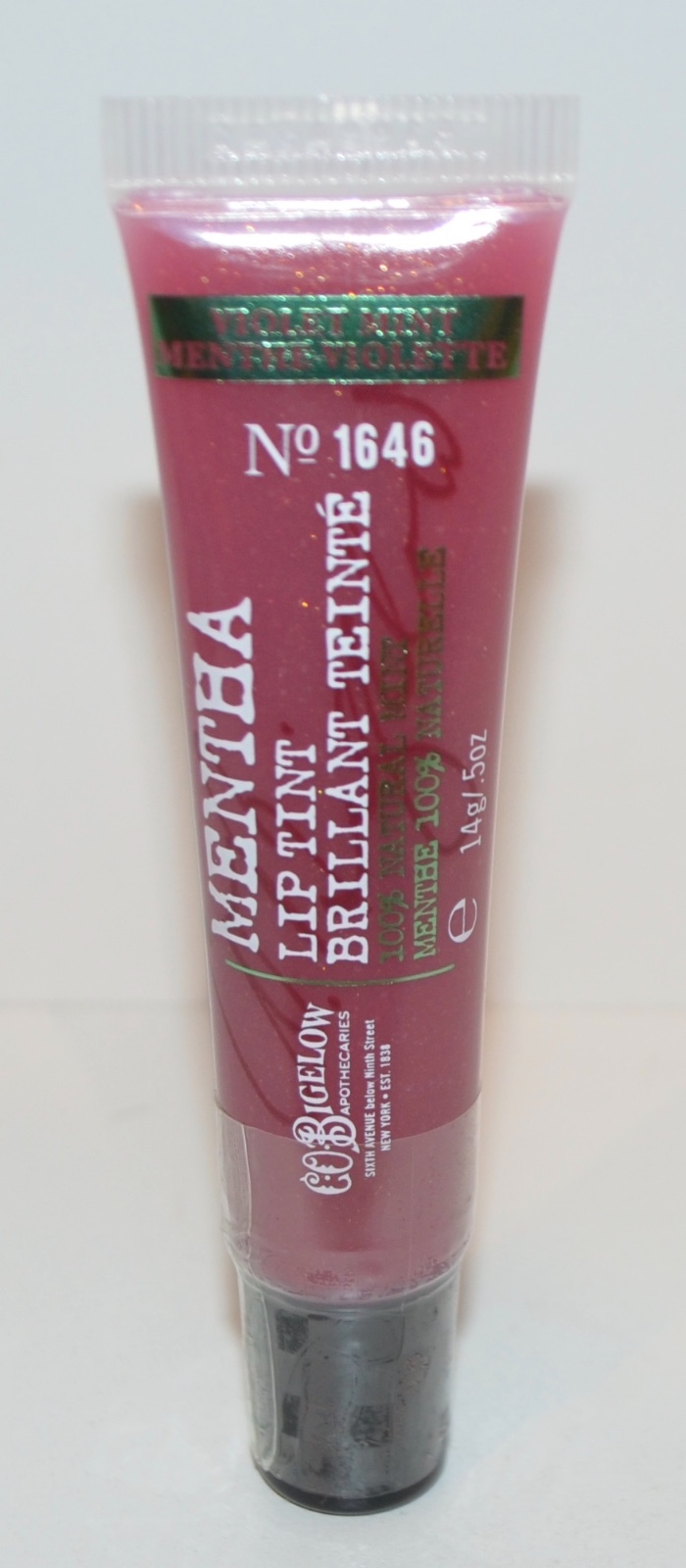 3 BATH & BODY WORKS CO BIGELOW VIOLET MINT MENTHA LIP TINT SHINE GLOSS