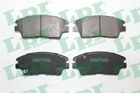 Lpr 05P2052 Brake Pad Set, Disc Brake For Hyundai Kia