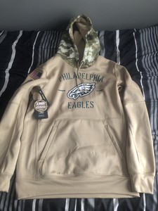 men's eagles salute to service hoodie