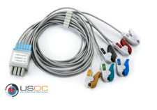 Nihon Kohden 6 Lead Pinch Grabber ECG Leadwire BR-906PA