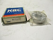 NEW KBC 6002ZZ SHIELDED BALL BEARING