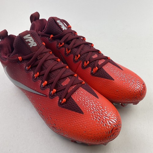 Nike Vapor Untouchable Pro Mens Size 9.5 Football Cleats Team Red 833385-608 - Picture 9 of 12