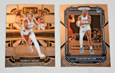 DIAMOND MILLER (2) 2024 SELECT WNBA CONCOURSE #25 2022 PRIZM RC #134 MINNESOTA