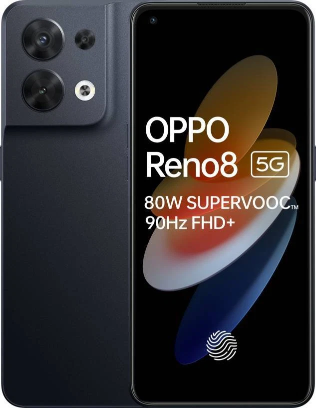 OPPO Reno 8 5G (RAM 8GB, 128GB) 6.43 50MP Camera Dual SIM GoogleplayPhone