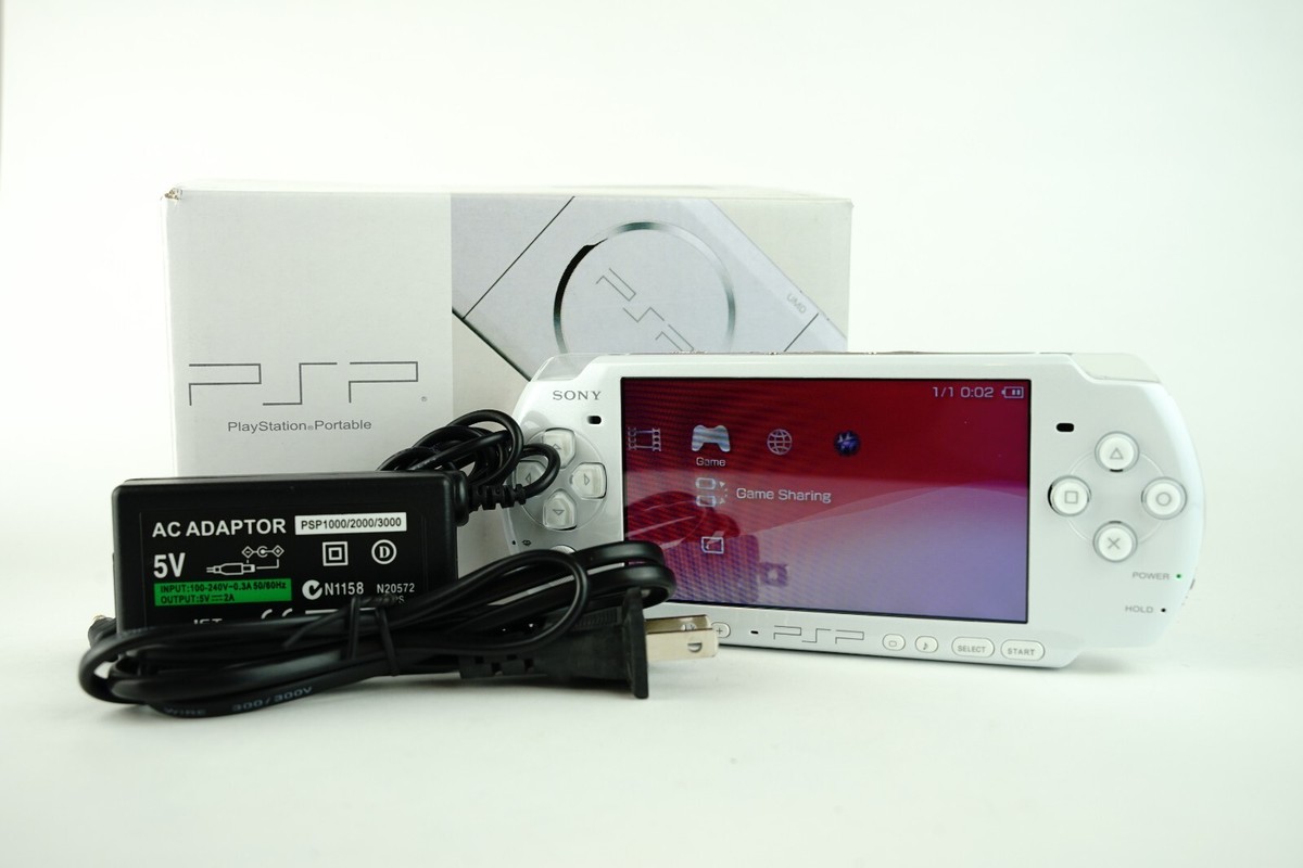 SONY PlayStationPortable PSP-3000 PB 箱あり Sony PlayStation PSP 3000 | New Shell | Charger + Battery | Region