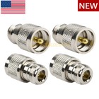 4 szt. wtyczki męskiej UHF PL-259 do N gniazdo jack RF proste koncentryczne złącze adaptera