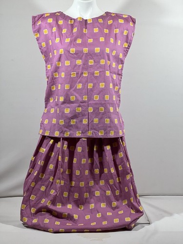 NEW Boscalli Skirt Set Women Large 3 Piece Outfit Cotton Tank/Shorts/Midi Flowy - Picture 21 of 24