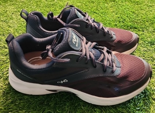 Ryka Sky Walk 2 Damen-Wanderschuhe Turnschuhe lila/blau US-Größe 6,5 neuwertig!