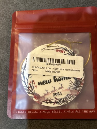 Christmas Ornaments 2021 Our First Christmas in Our New Home Couple Gift Newl... - Picture 4 of 4