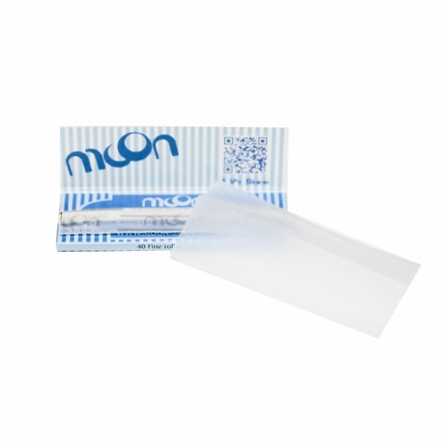 3 box 150 Booklets Moon Blue 77 mm Tobacco Rolling Papers 1 1/4 Inch - Imagen 9 de 10