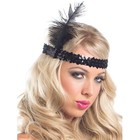 Sequin Flapper Costume Headbands