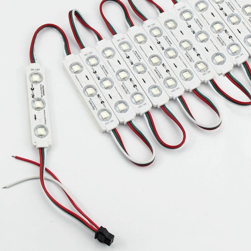 WS2811 RGB 5050 Tira de Luces LED 3 Módulo Píxeles Lámpara Direccionable Digital 12V - Imagen 2 de 16