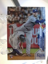 2020 Topps Baseball  #133 - Michael Brosseau RC - Tampa Bay Rays  20-1322