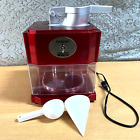 Cuisinart Scm-10P1 Snow Cone Maker Red + 4 cones and 1 spoon