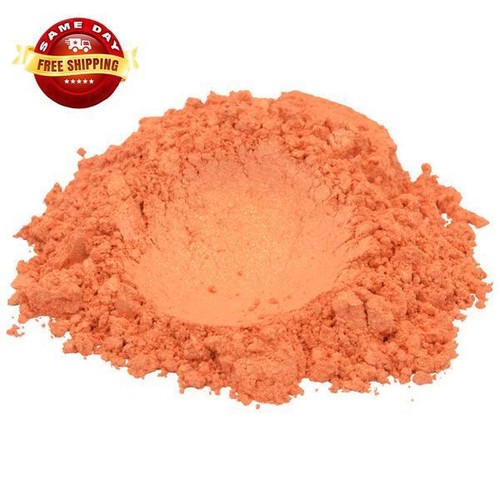 SHIMMER TANGERINE ORANGE MICA COLORANT COSMETIC PIGMENT by H&B Oils Center 2 OZ - Picture 8 of 12
