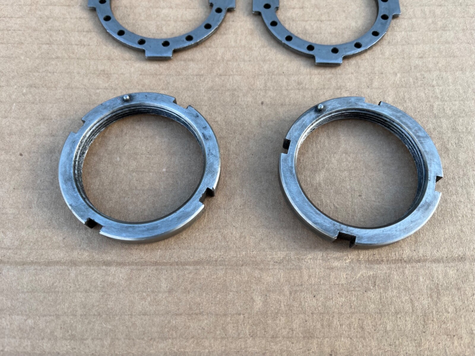 Dana 60 Spindle Nut Kit Chevy Ford GMC Dodge Dana 50 Ford TTB 4 Nuts 2