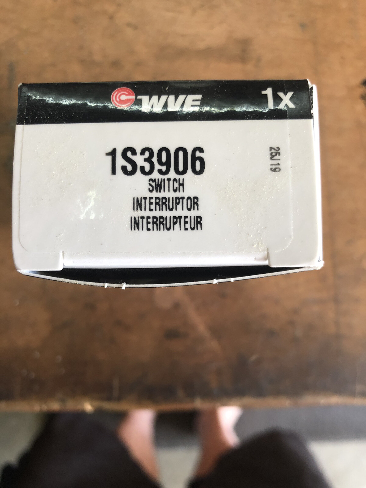 WVE by NTK 1S3906 Electric Fuel Pump Inertia Switch
