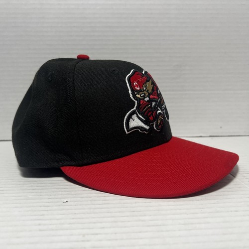 New Era 59Fifty Fitted Hat Size 7 1/4 Beaverjax Double Axes Canada Jockey VG - Picture 5 of 7