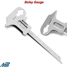 Dental Boley Gauge Tooth  Vernier Type Medical Caliper Thickness Measuring Tools
