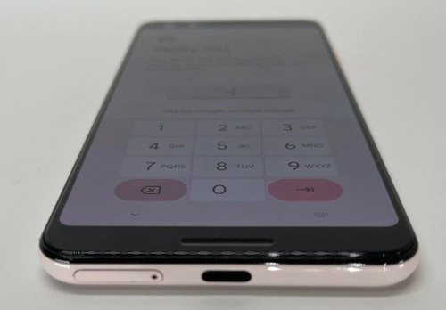 Google Pixel 3 Smartphone - Pink- Account Lock *Parts Only* - Picture 3 of 6