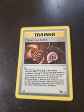 Mysterious Fossil - 62/62 Fossil Unlimited Common Trainer - NM a6