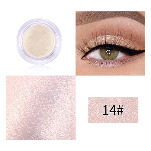 Colorful Nude Smoky Pigment Eyeshadow Cosmetics Eye Shadow High Lighter Powder - Picture 12 of 24