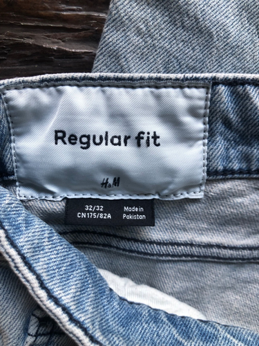 *** H& M Jeans Regulär fit Gr.32/32 cm mit Reißverschluss zu verkaufen** - Bild 3 von 5