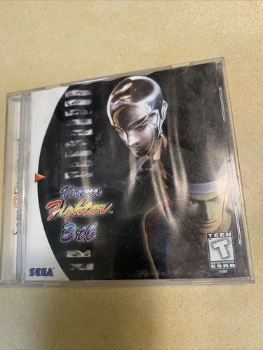 Virtua Fighter 3tb (Sega Dreamcast, 1999) Booklet Water Damage. Tested Working.