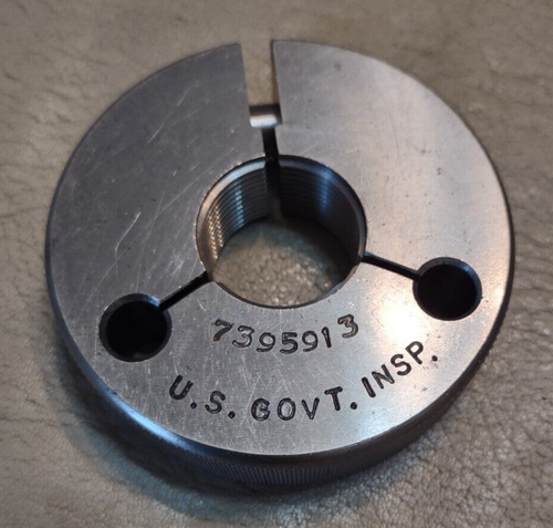 15/16 18 NS 3 RING GAGE .9375 GO ONLY PD = .9014 15/16"-18 UNS-3A - Picture 3 of 4