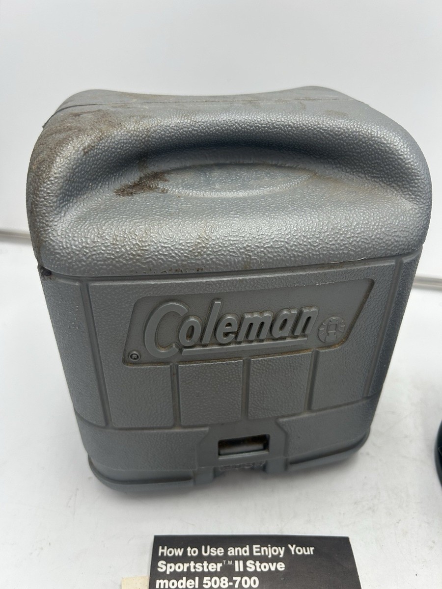 Vintage Coleman 508-700 Sportster II Single Burner Stove w Vintage Coleman 508-700 Sportster II Single Burner Stove w