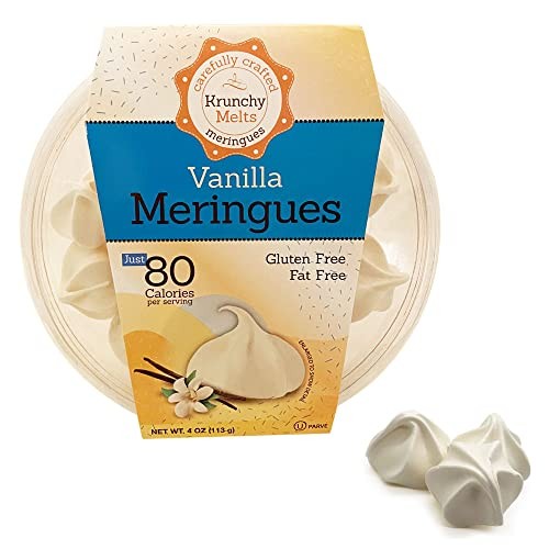Krunchy Melts – Original Meringue Cookies – Vanilla Flavor – 4 Oz Tub - Bild 2 von 8