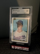 1990 Bowman #492 Juan Gonzalez Rookie Card NM 7