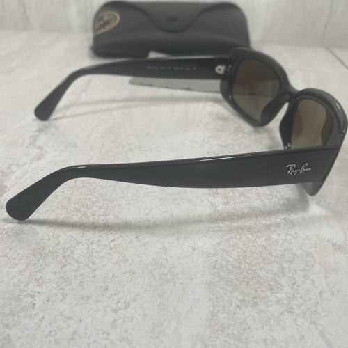 Ray Ban Sold Out RB4122 Polished Black Frame Brown Lens Color with Case & Cloth - Bild 4 von 6