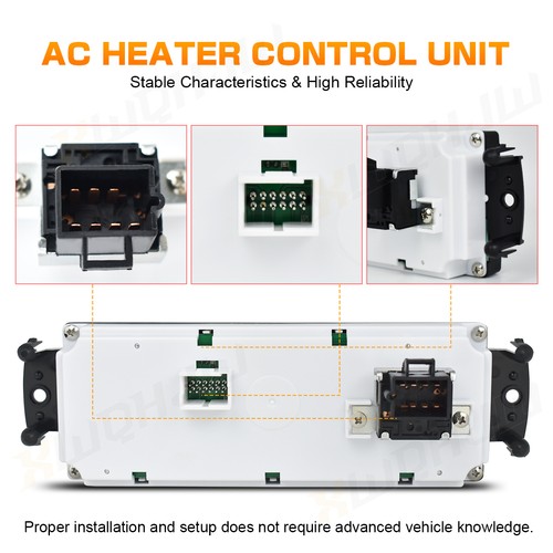 A/C Heater Climate Control Panel for 1999-2002 Chevy Tahoe Silverado GMC 599-218 - Picture 9 of 9