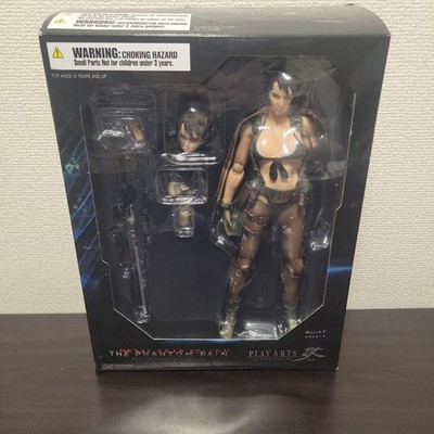 SQUARE ENIX PLAY ARTS KAI Metal Gear Solid V Quiet Figure Complete Used