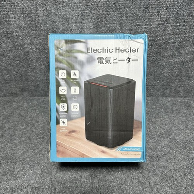 #ad Oscillating Mini Space Electric Heater W Fan 450W 950W Safe Tip Over NOB NEW $15.78