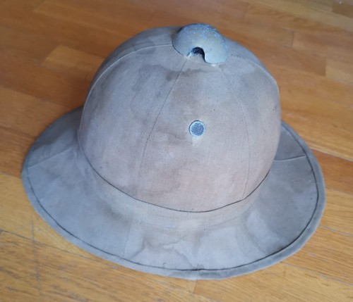 Casco Coloniale Regio Esercito REI MVSN Milizia Africa ONB PNF GNR WWII WW2 RSI - Foto 3 di 13