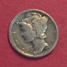 1941 Mercury Dime Silver 10C US Coin Circulated 0.9 Fineness Business Strike