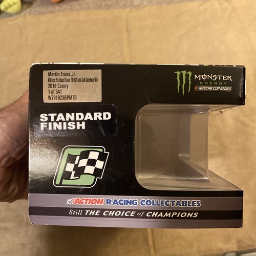 Martin Truex Jr #78 Bass Pro Shops Auto Club Speedway Win 2018 1/24 Diecast New - Picture 4 of 8